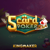 5 Card Poker happy bunny cards